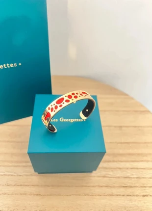 Bracelet Les Georgettes en laiton doré interchangeable ( Rouge et noir), marke: Les Georgettes, zustand: Sehr gut, 26,00 €, 28,00 € inklusive Vinted-Käuferschutz