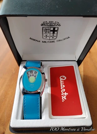 Montre atypique à guichet neuve quartz fonctionne, brand: Q&Q, condition: New with tags, size: Up to 30 mm, €79.90, €84.60 includes Buyer Protection Pro