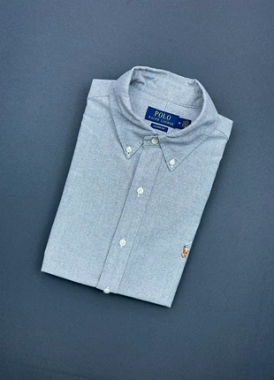 Chemise Homme - Classic Fit- Unie Gris - Logo brodé Multicolore Ralph Lauren - Taille M, marque: Ralph Lauren, état: Neuf sans étiquette, taille: M, 59,00 €, 62,65 € Protection acheteurs (Pro) incluse