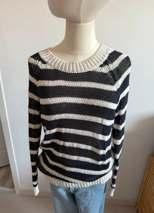 Pull marin rayé Mango taille 36, marke: Mango, zustand: Sehr gut, größe: S / 36 / 8, 10,00 €, 11,20 € beinhaltet Vinted-Käuferschutz Pro