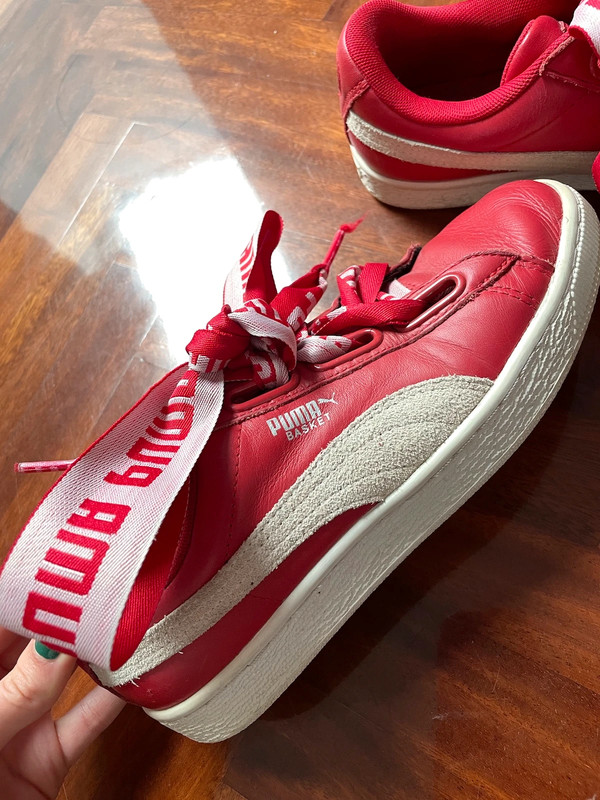 Tenis Puma Basket rojos Vinted
