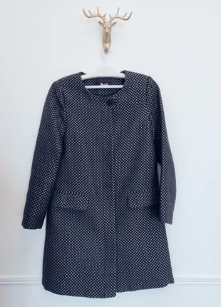 Pardessus damier gris et noir Osley t. 36, brand: Osley, condition: Very good, size: S / 36 / 8, €3.00, €3.85 includes Buyer Protection