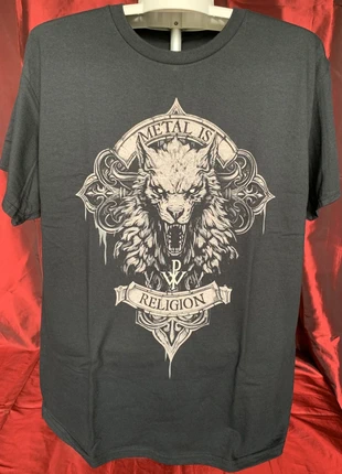 T-shirt Powerwolf Wolfhead – Taille L - Neuf – Officiel Merchandising, brand: POWERWOLF, condition: New without tags, size: L, €27.00, €29.05 includes Buyer Protection Pro