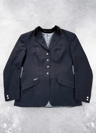 Veste de concour d’équitation compétition show jacket Pikeur bleu marine avec boutons taille L 44, marque: Pikeur, état: Très bon état, taille: L / 40 / 12, 55,00 €, 58,45 € Protection acheteurs incluse