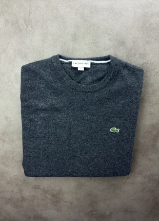 Pull col rond Lacoste gris pour homme taille M, marca: Lacoste, estado: Muito bom, tamanho: M, €30.00, €32.20 inclui Proteção do Comprador