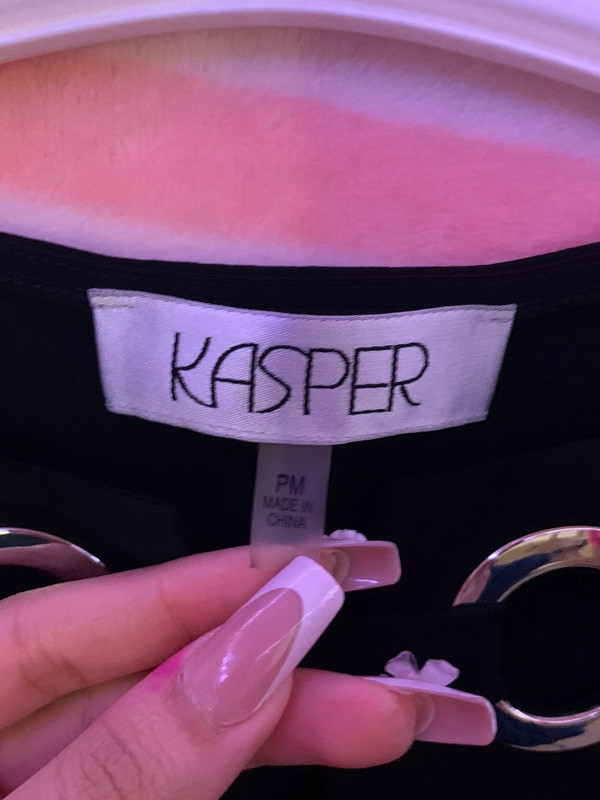 Kasper black top 3