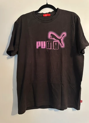 T-shirt noir Puma, brand: Puma, condition: Good, size: L, €1.00, €1.75 includes Buyer Protection