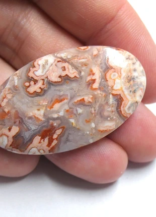 Jaspe Rosetta - Certifié par Gemmologue diplômé -, estado: Muito bom, €12.50, €13.83 inclui Proteção do Comprador