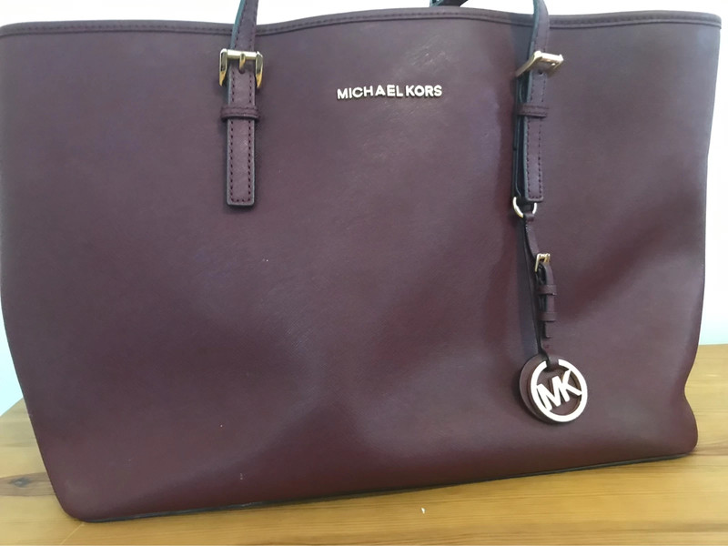 Michael kors wine deals handbag