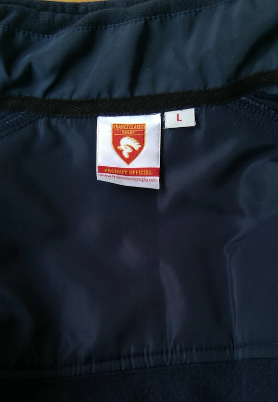 Veste de clearance rugby france