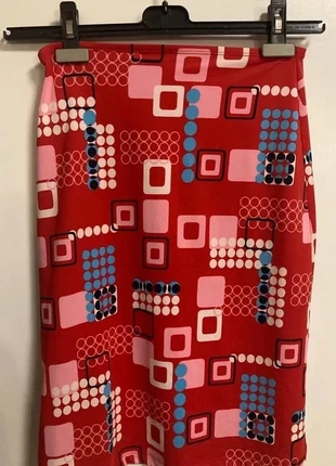 Esprit - rode rok met motief - medium-38 -nieuw, marque: Esprit, état: Neuf avec étiquette, taille: M / 38 / 10, 5,00 €, 5,95 € Protection acheteurs incluse