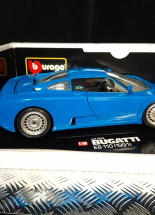 Miniature 1/18 neuve Solido Bugatti 11EB bleu, brand: Bugatti, condition: New without tags, €35.00, €37.45 includes Buyer Protection Pro