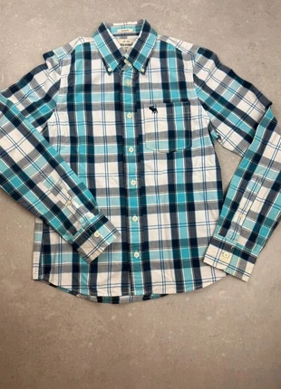 Chemise à carreaux Abercrombie Kids L (10 12 ans) 100% coton, marca: Abercrombie & Fitch, estado: Muy bueno, tamaño: L, 8,50 €, 9,63 € Protección al comprador incluida