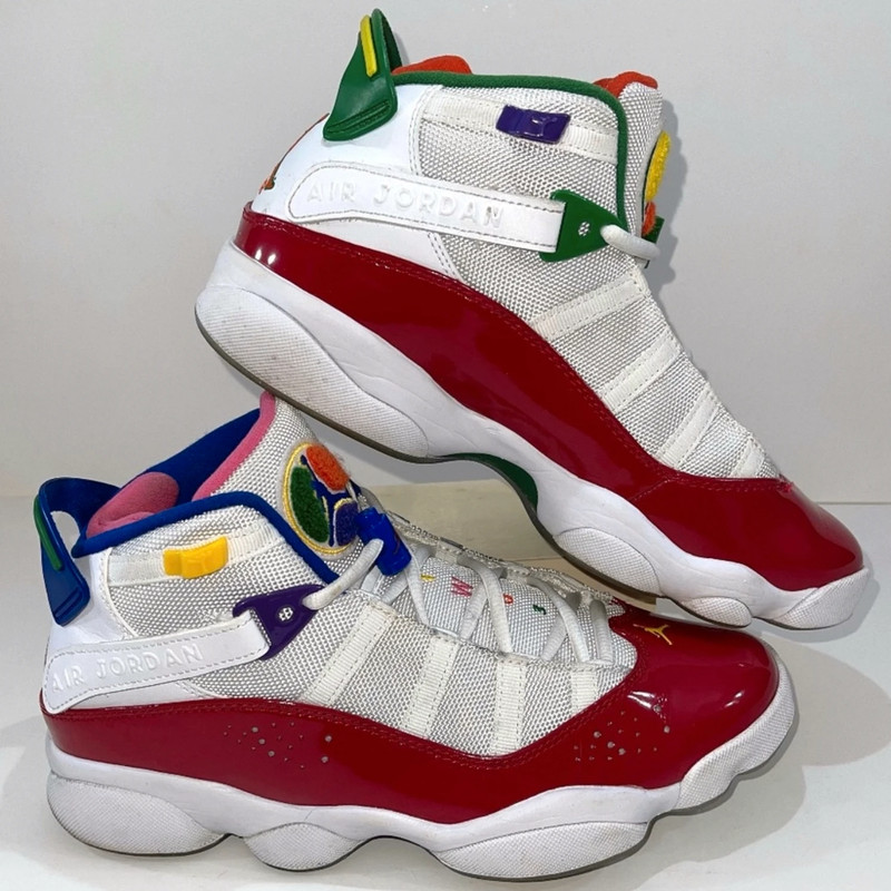 Jordan 6 rings sales multicolor