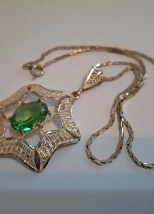 925 Sterling Silver 'Star' Pendant with 16" Boston Link Chain, brand: no brand, condition: Very good, £18.00, £19.60 includes Buyer Protection