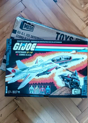 MEGA G.i. Joe skystriker vs. cobra h.i.s.s. building set, Hasbro - Mattel, brand: Mattel, condizioni: Nuovo con cartellino, taglia: Taglia unica, €125.00, €131.95 include la Protezione acquisti