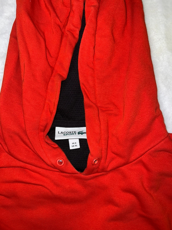 Sweat Lacoste Rouge 2