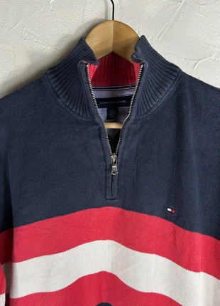 Sweat Pull Zippé Tommy Hilfiger, marque: Tommy Hilfiger, état: Très bon état, taille: L, 30,00 €, 32,20 € Protection acheteurs (Pro) incluse