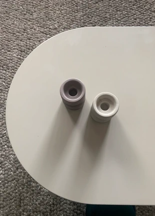 Leuke kaarsjes ‘beton look’, marque: Action, état: Très bon état, 1,00 €, 1,75 € Protection acheteurs incluse