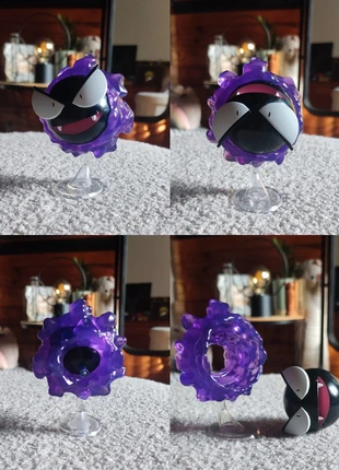 Figurine articulée Pokémon Officielle - Fantominus/Gastly, marke: Pokémon, zustand: Sehr gut, größe: Frühchen, bis 44, 7,50 €, 8,58 € inklusive Vinted-Käuferschutz