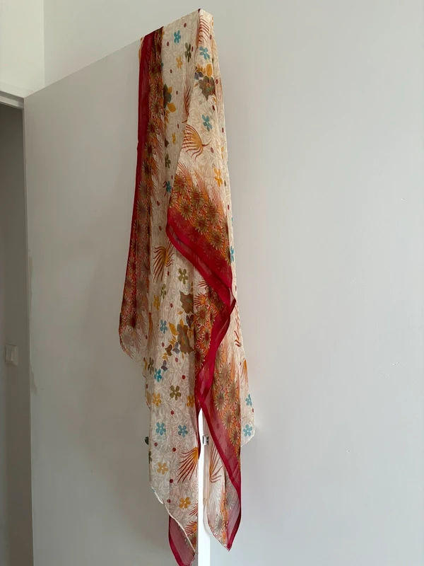 Robe abaya papillon femme taille M + foulard - photo numéro 7