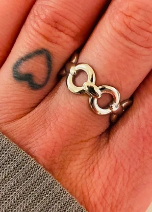 Bague ajustable tendance argenté multi cercles acier inoxydable, marca: Tendance, estado: Muy bueno, tamaño: Ajustable, 7,00 €, 8,05 € Protección al comprador Pro incluida