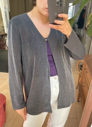 Blouse argentée vintage, marque: Vintage Dressing, état: Très bon état, taille: M / 38 / 10, 12,00 €, 13,30 € Protection acheteurs incluse