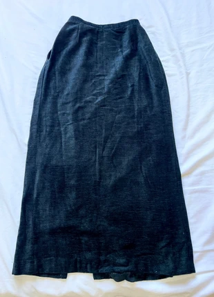 Vintage fall winter long skirt black dark green velvet gonna longuette midi velluto goth tg M, marque: Vintage Dressing, état: Très bon état, taille: M / 38 / 10, 18,00 €, 19,60 € Protection acheteurs incluse