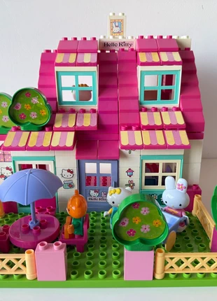 Bouwblokken Hello Kitty huis, woonhuis / Play Big / Unico, marque: Hello Kitty, état: Bon état, taille: Taille unique, 35,00 €, 37,45 € Protection acheteurs incluse