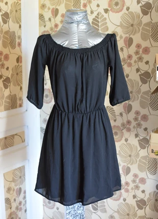 Petite robe bohème épaules dénudées 34 36, brand: Bik Bok, condition: Very good, size: XS / 34 / 6, €10.00, €11.20 includes Buyer Protection