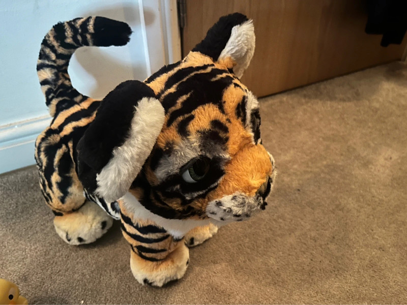 FurReal Friends Roarin Tyler the playful Tiger interactive pet toy and chicken Vinted