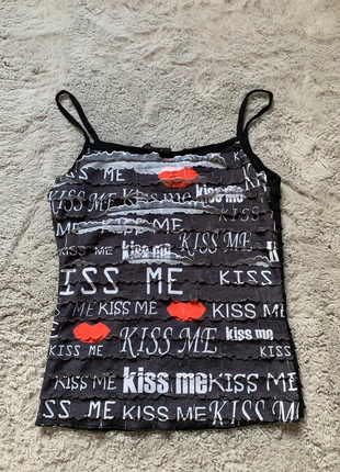 Top froufrou à bretelles, état: Très bon état, taille: S / 36 / 8, 4,00 €, 4,90 € Protection acheteurs incluse