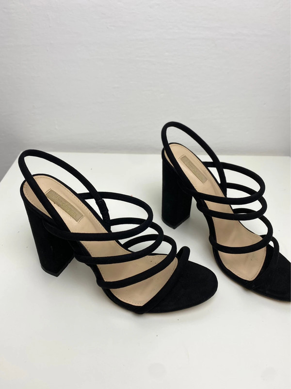 Primadonna Strappy Black Heels Sandals 39 Vinted