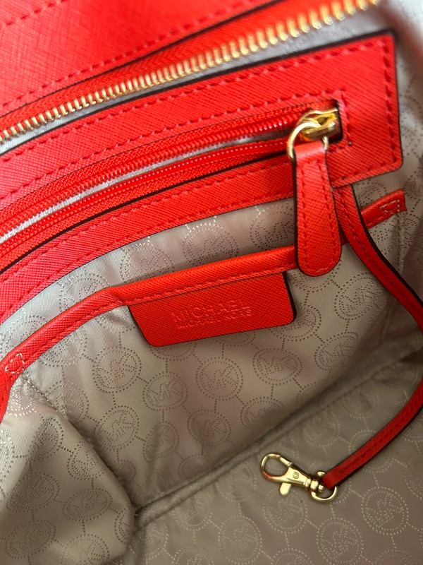 Rode Michael Kors tas