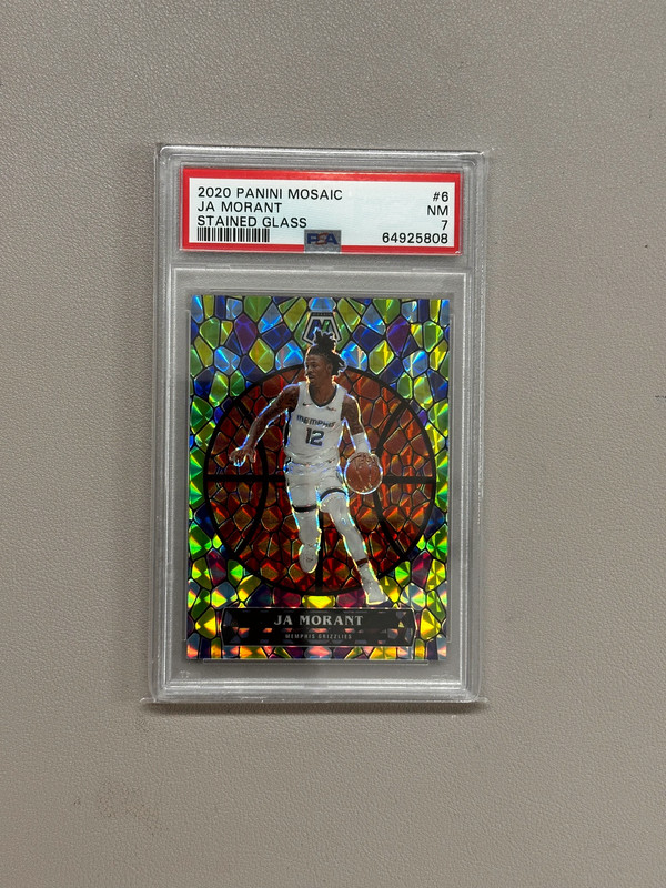 Ja Morant Stained Glass - PSA 7 - Case Hit SSP - Vinted