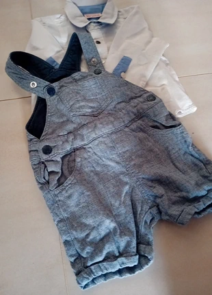 Salopette e camicia della Brums da bambino Taglia 6 mesi, marque: Bambino, état: Très bon état, taille: 6-9 mois / 68 cm, 7,50 €, 8,58 € Protection acheteurs incluse