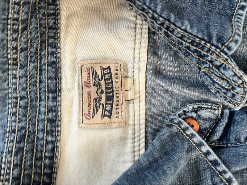Pme legend spijkerblouse hotsell