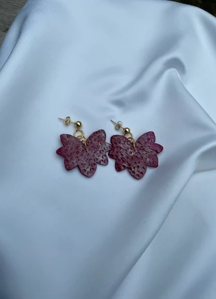 Hermosos pendientes color vino, staat: Nieuw met prijskaartje, € 5,00, € 5,95 inclusief Kopersbescherming