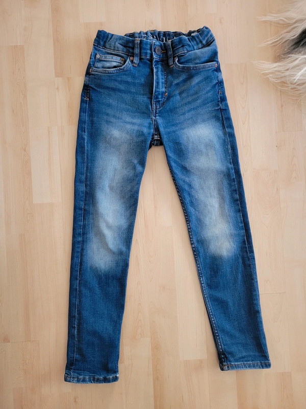 H&M Jeans 140 Jeanshose Mädchen 1