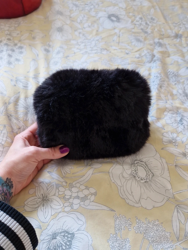 New Look Two Bags - Faux Fur and a Clutch Bag