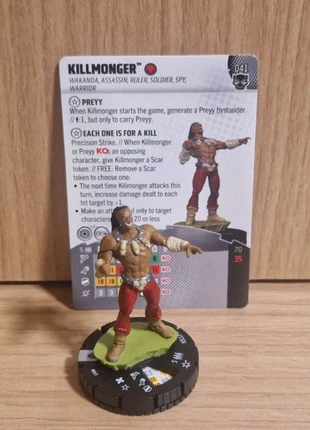 Heroclix 041 Killmonger, marque: HEROCLIX, état: Comme neuf, 3,00 €, 3,85 € Protection acheteurs incluse