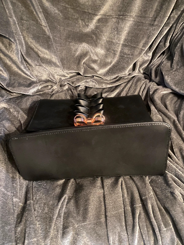Black Rose Gold Ted Baker Handbag