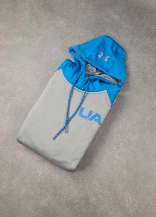 Hoodie Under Armour Unisexe S Bleu Gris - A0079, marca: Under Armour, estado: Satisfatório, tamanho: S, €3.00, €3.85 inclui Proteção do Comprador Pro
