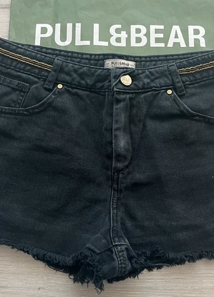Shorts negros deshilachados Pull&Bear taille 36 shorts en jean noir effiloché black denim shorts, marque: Pull & Bear, état: Très bon état, taille: S / 36 / 8, 4,95 €, 5,90 € Protection acheteurs incluse