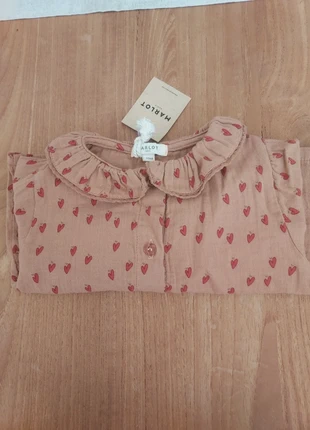 Blouse, merk: Marlot, staat: Nieuw met prijskaartje, maat: 9-12 maanden / 74 cm, € 20,00, € 21,70 inclusief Kopersbescherming