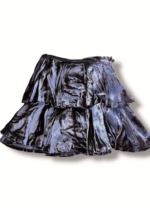 Mini jupe velours volants gothcore gris y2k 00s -made in France - T40, brand: 00’s, condition: Very good, size: M / 38 / 10, €19.00, €20.65 includes Buyer Protection Pro