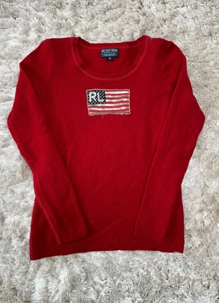 Pull Col Rond Ralph Lauren Rouge Flag Taille M Femme, marke: Ralph Lauren, zustand: Sehr gut, größe: M / 38 / 10, 18,00 €, 19,60 € inklusive Vinted-Käuferschutz
