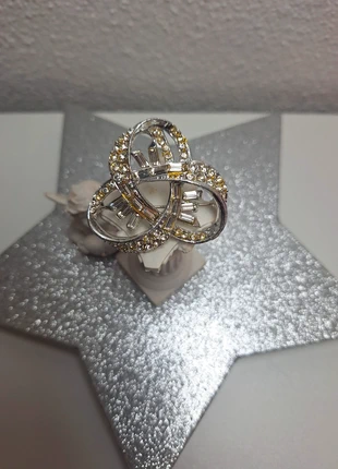 Très magnifique broche vintage avec stras et cristal, marque: Vintage Chic, état: Bon état, 17,00 €, 18,55 € Protection acheteurs incluse