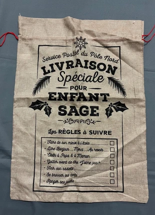 Sac toile de jute Noël, marca: Noël, estado: Muy bueno, 8,00 €, 9,10 € Protección al comprador incluida