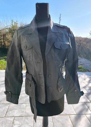 Veste en cuir, marca: Harvest, estado: Nuevo sin etiquetas, tamaño: M / 38 / 10, 45,00 €, 47,95 € Protección al comprador incluida